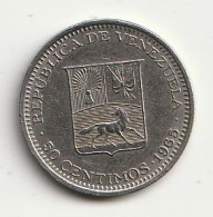 50 CENTIMOS  1965 VENEZUELA /25998/ - Venezuela