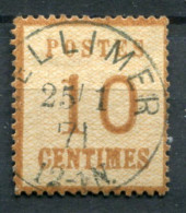 !!! ALSACE LORRAINE, N°5 CACHET D'HELLIMER - Usados