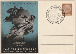 Allemagne Entier Postal Illustré 1938 - Interi Postali Privati