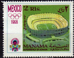 MANAMA   N°     * *    Jo 1968    Stade   Soccer  Fussball  Football - Ongebruikt
