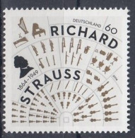 GERMANY Bundes 3086,unused,music - Unused Stamps