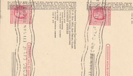 Etats Unis Entier Postal  Double Impression - 1921-40