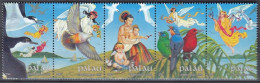 PALAU 338-342,unused,Christmas 1989 - Palau