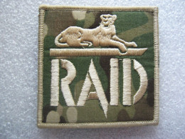 ECUSSON P.N LE RAID OPEX SCRATCH AU DOS 85mm X 85mm ETAT EXCELLENT - Police & Gendarmerie