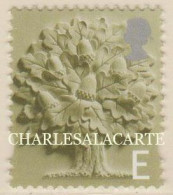 GREAT BRITAIN  2001 ENGLAND  SG EN 3  'E'  OAK TREE  U.M. - England