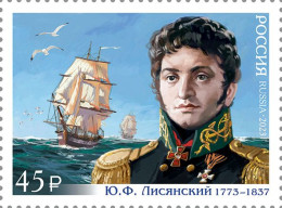 RUSSIE/RUSSIA/RUSSLAND/ROSJA 2023** MI.3274,ZAG..3049  250th Birth Anniversary Of Yu. Lisyansky (1773–1837), Navigator, - Nuovi