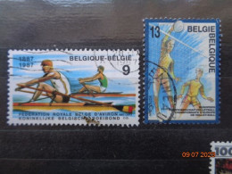 BELGICKO  -  1987  -  CELÁ SADA - Canoa