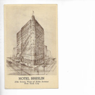 HOTEL BRESLIN. NEW YORK CITY. - Cafes, Hotels & Restaurants