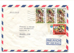 République Togolaise - Affranchissement Sur Lettre - Scène Pastorale / Bovin / Jardinage - Togo (1960-...)