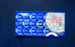 ITALIA 1998 LIBRETTO CARNET GIORNATA DELL'EUROPA 6 FRANCOBOLLI MHN** - Booklets