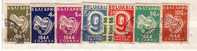 1945 Bulgaria’s Liberation  Michel-498/504  7v.- Used/oblitere (O)  Bulgaria / Bulgarien - Used Stamps