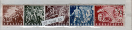 1951 'April' Revolution 5v.- Oblitere/used (O)  Bulgaria / Bulgarie - Used Stamps