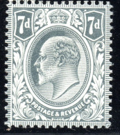 1823. GREAT BRITAIN. 1910 KING EDWARD VII 7d # 145 MNH - Ungebraucht