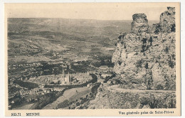 CPA - MENDE (Lozère) - Vue Générale Prise De Saint-Privat - Mende