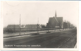 Dordrecht - Krispijnscheweg Met Juliana-Kerk - Dordrecht
