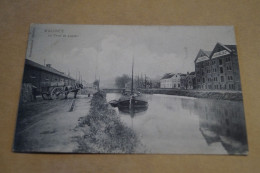 Malines,le Canal De Louvain,belle Carte Ancienne - Malines