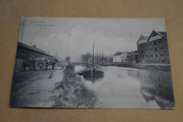 Malines,le Canal De Louvain,belle Carte Ancienne - Mechelen