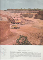 Photo  -  Reproduction -  Afrique - Congo - Mine De Cuivre Au Katanga - Afrique