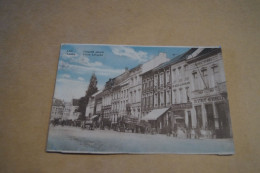 Lier - Lerre , Place Léopold 1922,RARE,colorisé,commerces,belle Carte Ancienne - Lier