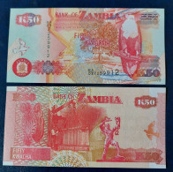 Zambia 50 Kwacha Year 2003 P37 UNC - Zambie