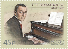 RUSSIE/RUSSIA/RUSSLAND/ROSJA 2023** MI.3272,ZAG..3047 150th Birth Anniversary Of S. Rachmaninoff (1873–1943), Composer - Nuovi