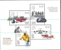 AAT, AUSTRALIAN ANTARCTIC, 2022, MNH, AAT PROGRAMME, PLANES, SHEETLET - Other & Unclassified