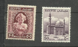 Egypte N°220, 322 Neufs** Cote 4.25€ - Unused Stamps