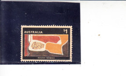 AUSTRALIA  1993 - Yvert  1292° -arte Aborigena - Usati
