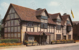 CARTOLINA  STRATFORD UPON AVON,WARWICKSHIRE,INGHILTERRA,REGNO UNITO-SHAKESPEARE'S BIRTHPLACE-NON VIAGGIATA - Stratford Upon Avon