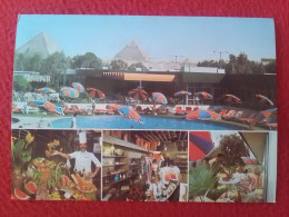 POSTAL POST CARD JOLIE VILLE MÖVENPICK EL CAIRO GIZA HOTEL AT THE PIRAMIDS PIRAMIDES DE EGIPTO EGYPT EGYPTE POSTKARTE... - Pirámides