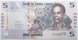 Sierra Leone - 5 Leones - 2022 - PICK 36 - NEUF - Sierra Leona