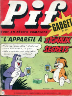 Pif Gadget N°154 (incomplet) - Loup-Noir "les Chasseurs De Scalp" - Les Pionniers De L'Espérance "Angoisse à L'EMC" - Pif Gadget