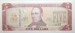 Liberia - 5 Dollars - 2009 - PICK 26e - NEUF - Liberia
