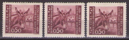 ISTRIA E LITORALE SLOVENO 1946. Tiratura Di Zagabria, Dent. 12, Sass. 52,DIFFERENT COLOR  MH* - Occ. Yougoslave: Littoral Slovène