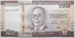 Liberia - 20 Dollars - 2022 - PICK 39a - NEUF - Liberia