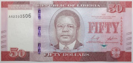 Liberia - 50 Dollars - 2022 - PICK 40a - NEUF - Liberia
