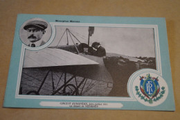 CIRCUIT EUROPEEN DE JUIN - JUILLET 1911,Monoplan Morane,belle Carte Ancienne - Fliegertreffen