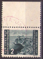 ISTRIA E LITORALE SLOVENO 1945. Tiratura Di Lubiana, Dent. 10 1/2-11 1/2, Sass. 45 USED - Joegoslavische Bez.: Slovenische Kusten