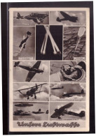 Dt- Reich (023214) Propaganda AK Unsere Luftwaffe, Mehrfelderkarte, Gelaufen 25.6.1940 Mit Feldpost - Feldpost 2e Guerre Mondiale