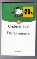 Diario Minimo Umberto Eco Bompiani 2016 - Nuevos, Cuentos