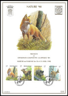 CS/HK - 2748/2751° - Mammifères Des Ardennes / Zoogdieren Van De Ardennen / Säugetiere Der Ardennen - OFAC - BUZIN - Cartas Commemorativas - Emisiones Comunes [HK]