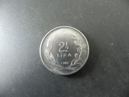 Turkey 2 1/2 Lira 1960 - Turkey