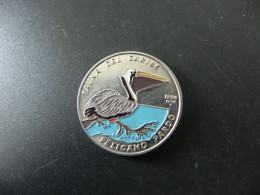 Cuba 1 Peso 1994 - Fauna Del Caribe - Pelicano Pardo - Cuba