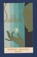 Carte Parfumée > Ancienne Parfum Scintillante Lorenzy Palanca - Anciennes (jusque 1960)