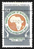 SENEGAL  1969 -   YT  322 - Banque Africaine -  Oblitéré - Senegal (1960-...)