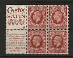 1934 MH Great Britain SG .441e - Unused Stamps