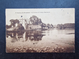 CP BELGIQUE (V2309) Environs De BEAUMONT (2 Vues) Le Château Et L'Etang De Barbançon * Num 8 1932 - Beaumont