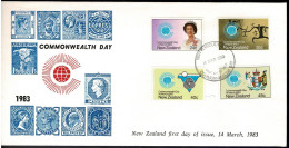 New Zealand 1983 Commonwealth Day FDC - FDC