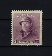 België N°176 MNH ** POSTFRIS ZONDER SCHARNIER COB € 1100,00 SUPERBE - 1919-1920 Trench Helmet