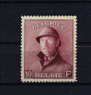 België N°178 (centrage) MNH ** POSTFRIS ZONDER SCHARNIER COB € 1122,00 SUPERBE - 1919-1920 Trench Helmet
